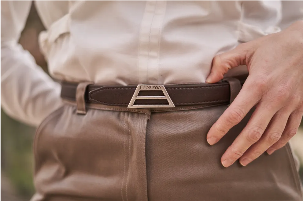 Adapt Reversible Vegan Belt Blue/Brown
