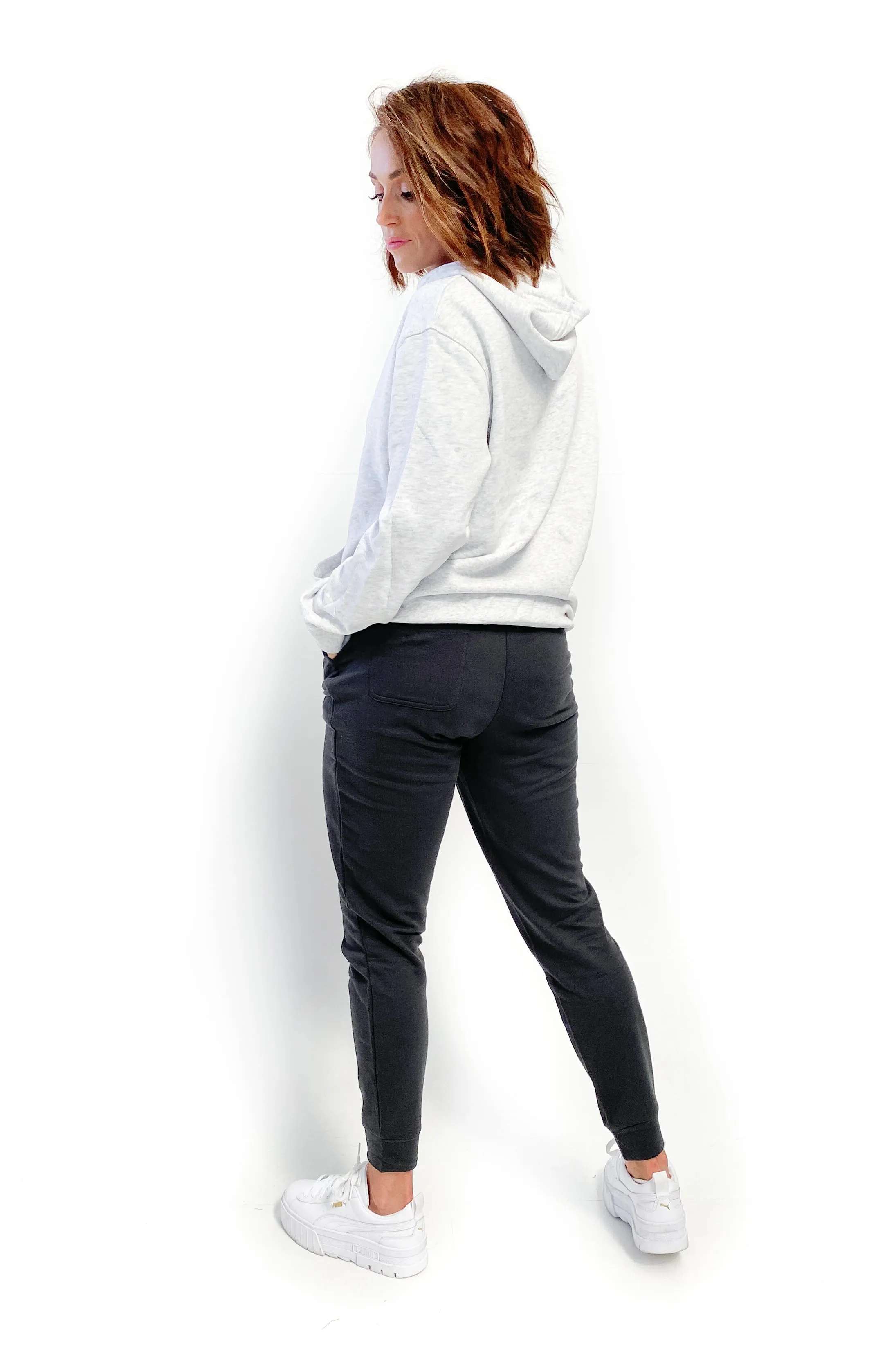 Betty Basics Lindsay Jogger Gunmetal