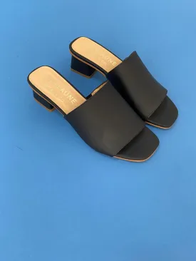 Black Vegan Heels