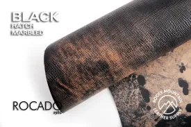 Rocado - "Hatch Marbled" Shell Cordovan - Veg Tanned (Black)