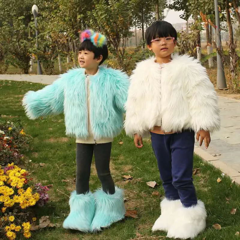 Wholesale winter lovely  children's fur coat (CL8230)