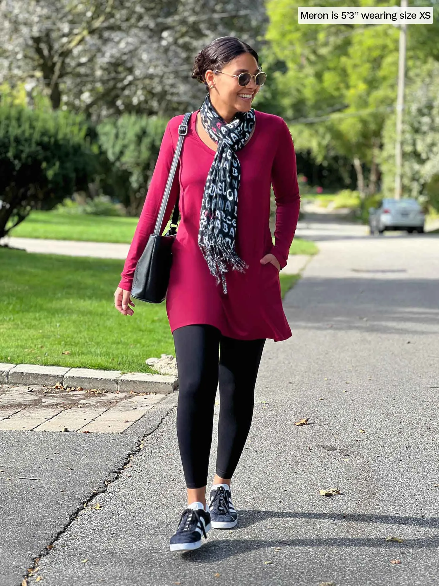 Zuri long sleeve pocket tunic - FINAL SALE